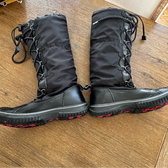 Pajar Canada Tall Black Winter Grip-Lace Up Waterproof, Insulated Women’s 8/8.5 - Picture 8 of 9